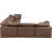Itala Upholstered L-Shaped Sectional Reversible-94482480
