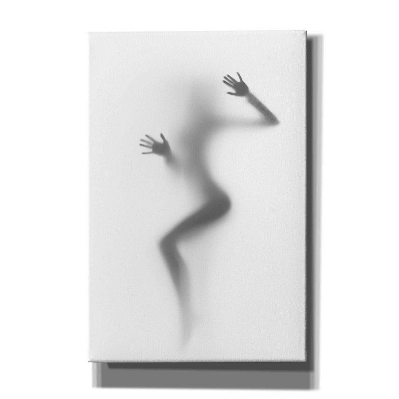 'Flattened' by Incado, Giclee Canvas Wall Art, 18" H x 12" W x 0.75" D
