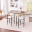 Modern Upholstered Bar Stool With Gold-Accented Armrests