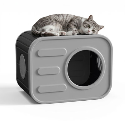Camera-style Indoor Cat House