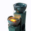 Fontaine d'extérieur 28,54 "avec lumières DEL Teamson Home-216422295
