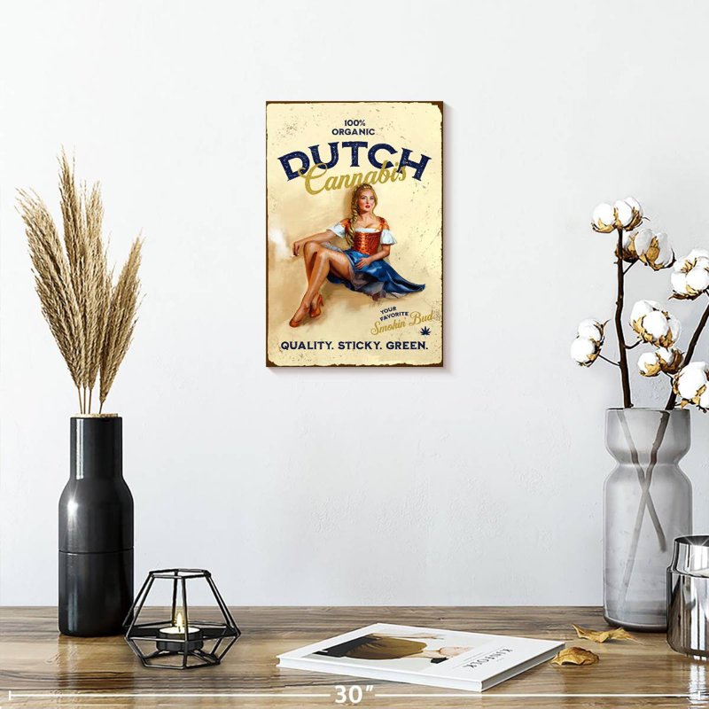 Senne Dutch Cannab, H 12 po x l 8 po
