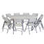 Table pliante circulaire en plastique 60 po-102335173