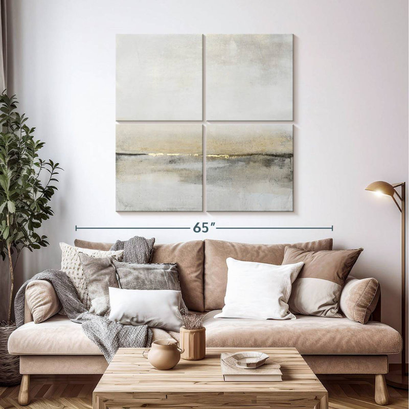 Horizontal Flow I, 45" H x 45" W