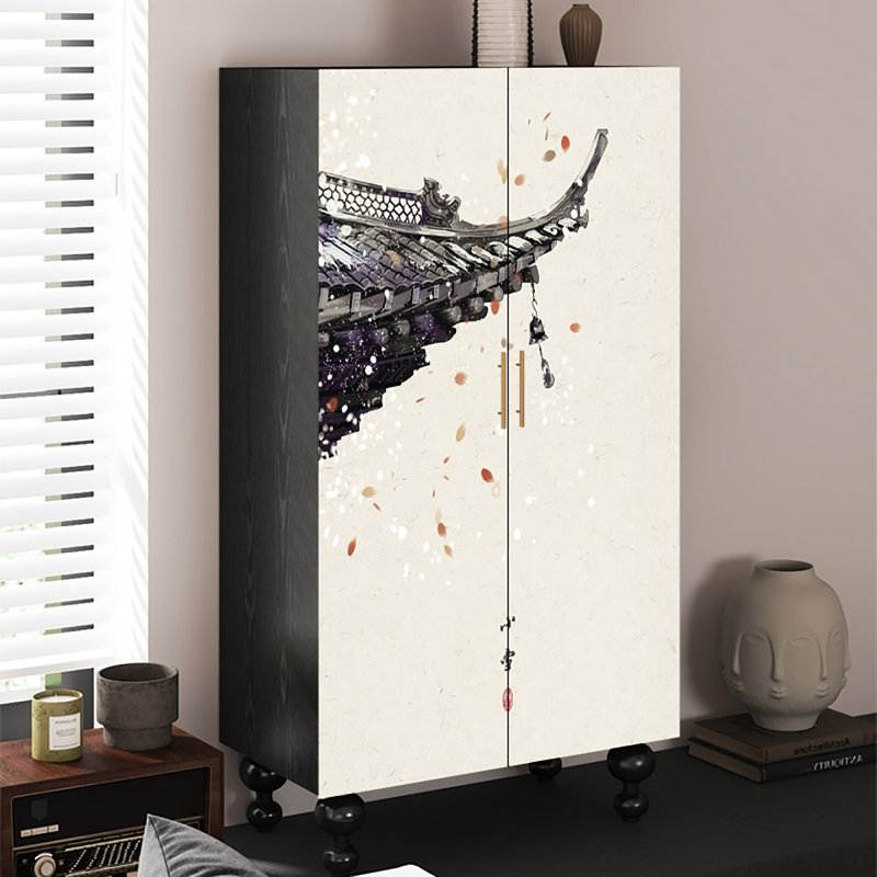 Multi-functional decorative bedroom wardrobe