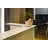 Candus Rectangle Glass Reception Desk