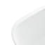 Baignoire de trempage autoportante au fini blanc brillant L 67 po x l 29,5 po x H 22 po Jovan