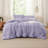 Bedsure Pinch Pleat Comforter Set Boho Bed-in-A-Bag Bedding Set with  Pillowcases for All Season-105529485-105529496