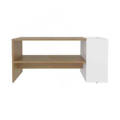 Smart Contemporary Coffee Table with Storage.