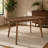 Grey and Natural Walnut 6-Piece Dining Set