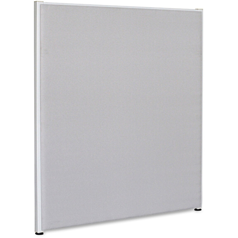 Gray Office Partitions, 30" H x 48" W x 3" D