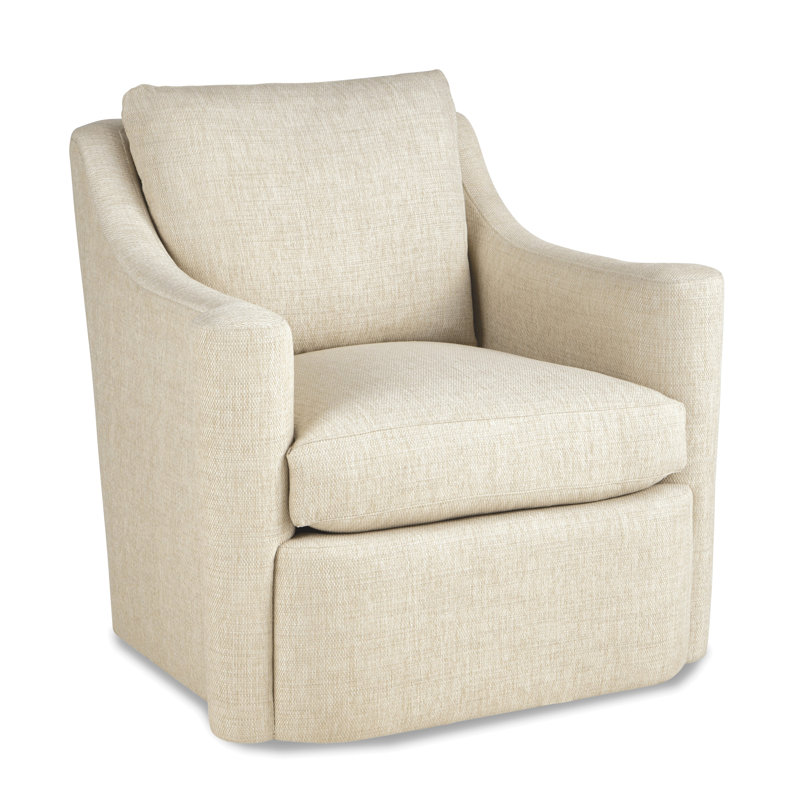 Gabi Swivel Armchair, Bespoke 10 Beige