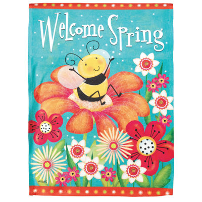 Double Sided 44'' H x 30'' W Polyester Garden Flag
