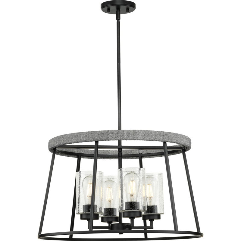 Ryott 4 - Light Dimmable Lantern Geometric Chandelier