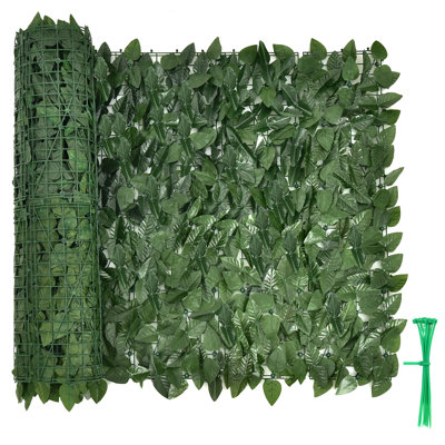 Paravent en composite H 3,25 pi x l 10 pi