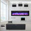 Eul 17 Stories Black Electric Fireplace-144850142
