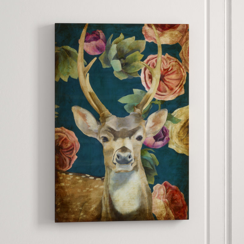 Wild Bouquet IV Print by Sarah Atkinson, 59" H x 40" W x 1.5" D, Outdoor