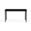Ensemble de salle à manger 5 pièces comprenant 1 table à manger, 2 chaises rembourrées et 2 bancs; un ensemble de salle à manger de style rustique peu encombrant adapté aux salles à manger et aux cuisines, gris et noir.