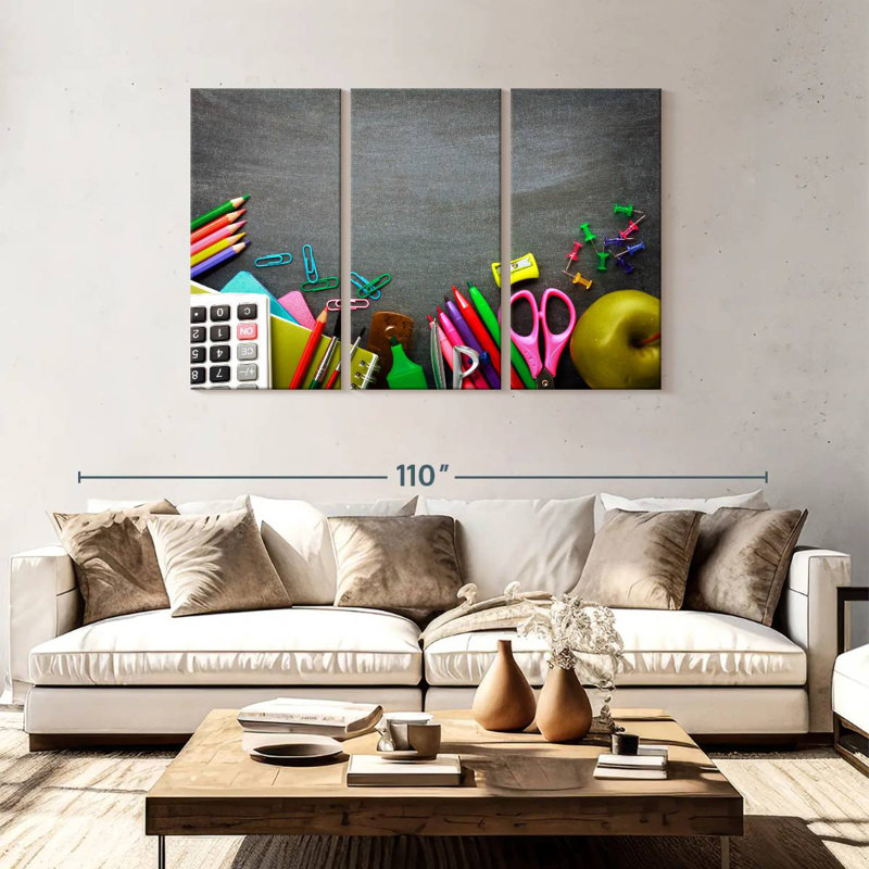 Senne Back To School Concept, 48" H x 74" W