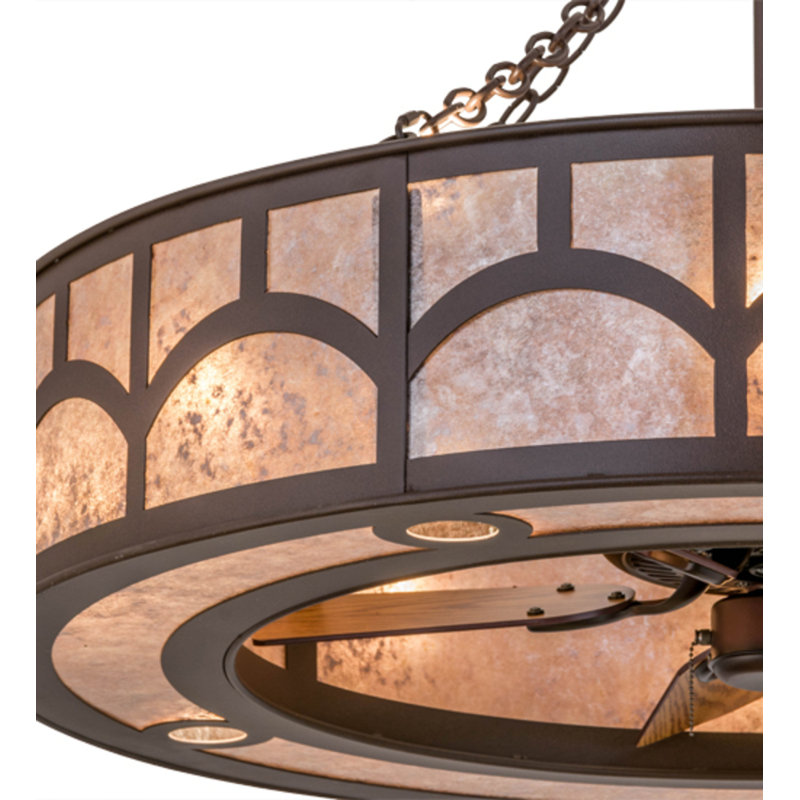 Mission Downrod Ceiling Fan
