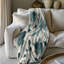 Bleu sarcelle vert Petal Designs - 1 pièce Sherpa Premium-101949613