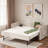 Upholstered Daybed With Trundle, Usb Port And Side Pockets-10620933