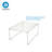 iDesign Plastic Stackable Cabinet Shelf Riser for Bathroom Storage– Clear