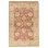 Hand Knotted Wool Area Rug in Red And Gold