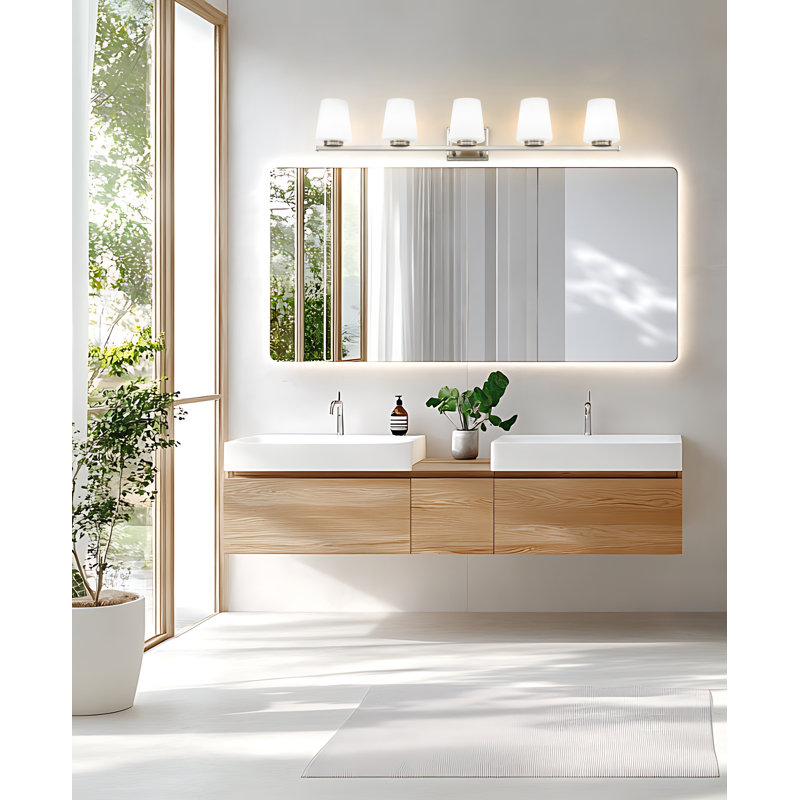 Éclairage pour meuble-lavabo, H 8 po x l 42 po x P 6,5 po