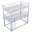 Metal Twin Size Triple Bunk Bed-965352277