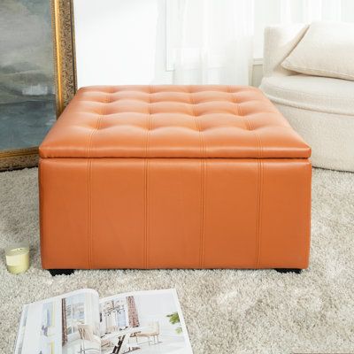 Banc de rangement avec repose-pieds Ashwika Vegan