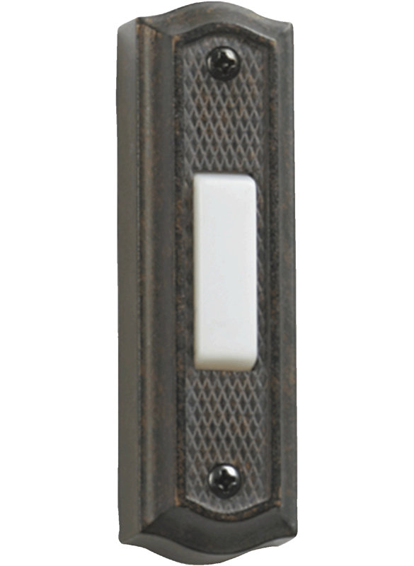 Toasted Sienna Push Button Doorbell