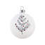 14cm Handmade Solid Colour Glass Ball Ornament
