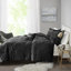 Ensemble d'édredon en velours 4 pièces-115820634-115820632