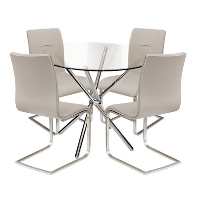 Tamworth 4 - Person Dining Set