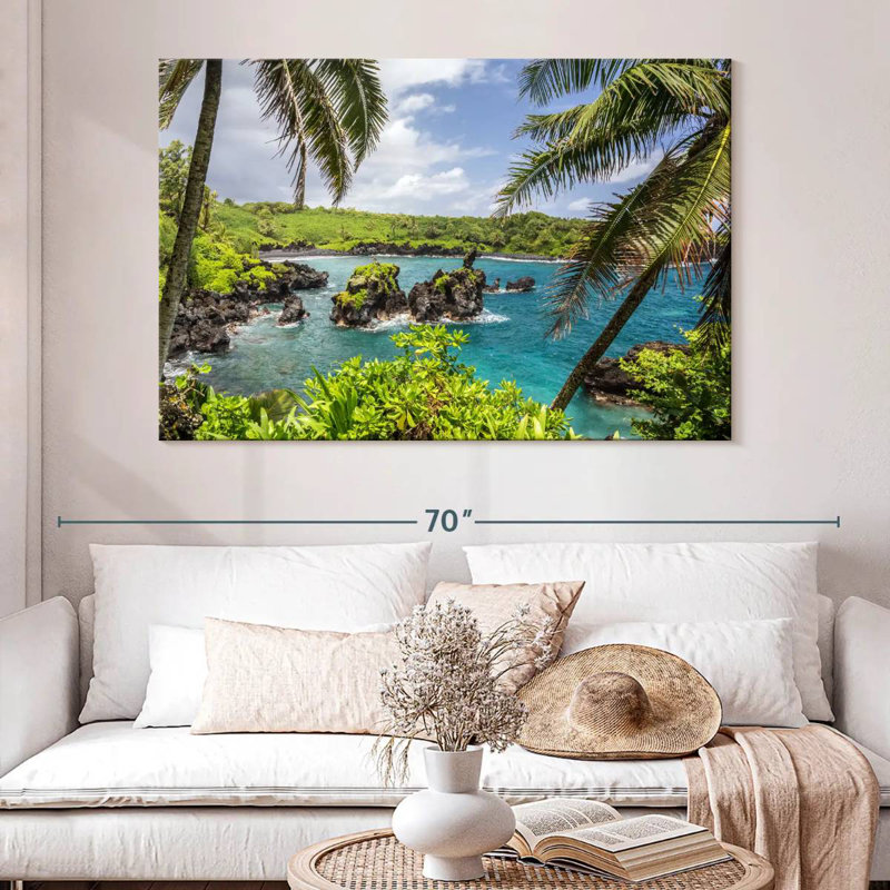 Gillard Maui Island Beach, 34" H x 51" W