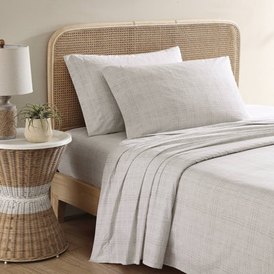 Tommy Bahama Printed Cotton Percale Deep Pocket Sheet Set