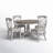 Quinta 4 - Person Extendable Pedestal Dining Set