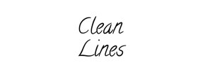 Logo Clean Lines