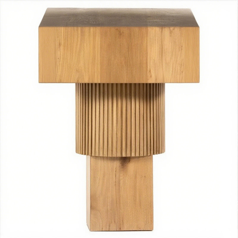 Console moderne en bois rectangulaire, H 29,9 po x l 78,7 po x P 15,7 po