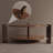 Solid Wood Round Coffee Table-105892957