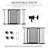 Pressure Mounted Pet Gate With Door