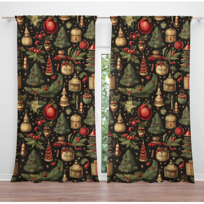 Janot Room Darkening Curtain Pair