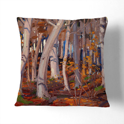 October Square Throw Cushion