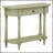 Narrow Console Table With Curved Corners, Retro Design, Top Drawer, And Open Shelf For Entryway, Hallway, And Living Room-916862837