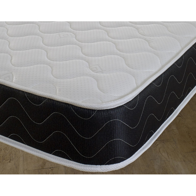 Symple Stuff Open Coil Mattress, Double (4'6)