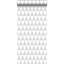 Rouleau de papier peint 33 pi x l 20,5 po aquamarine géométrique Drewry-617074125