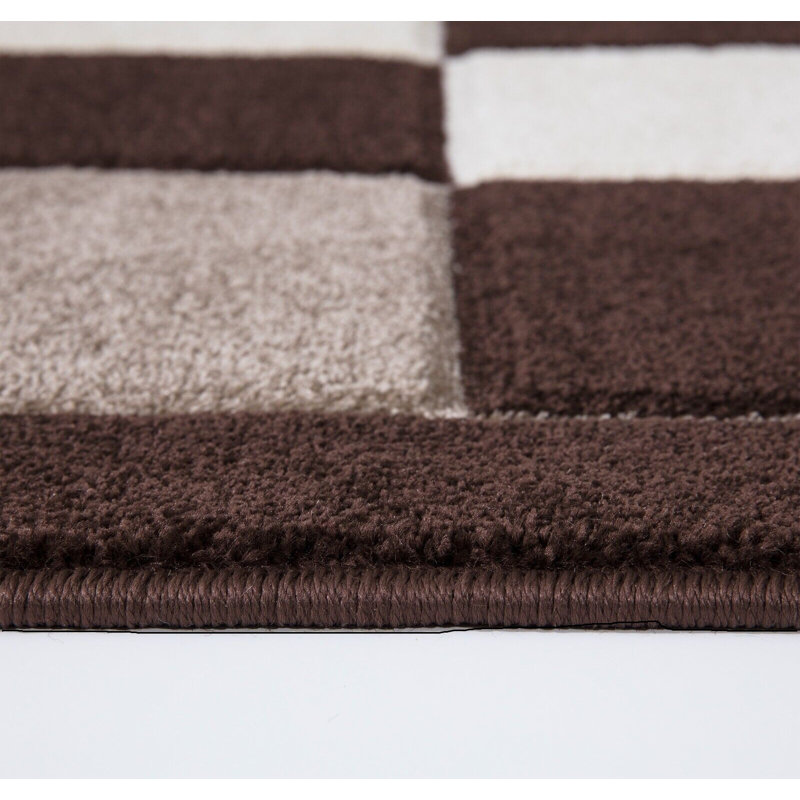 Ceryce Non-Slip Indoor Doormat, Brown/Beige