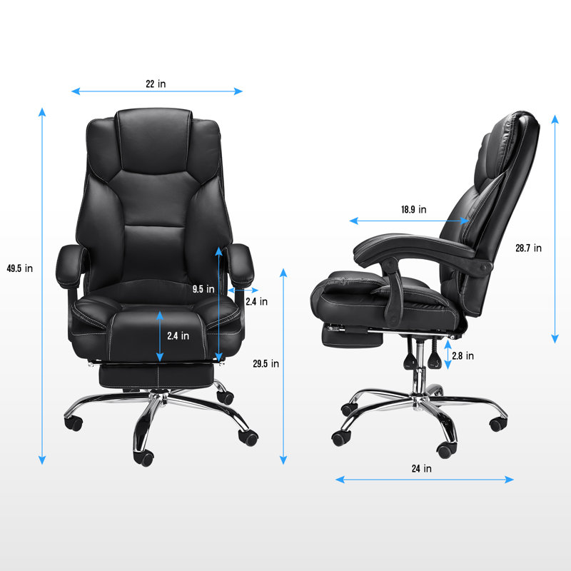 Fauteuil de direction ergonomique, Pas de massage