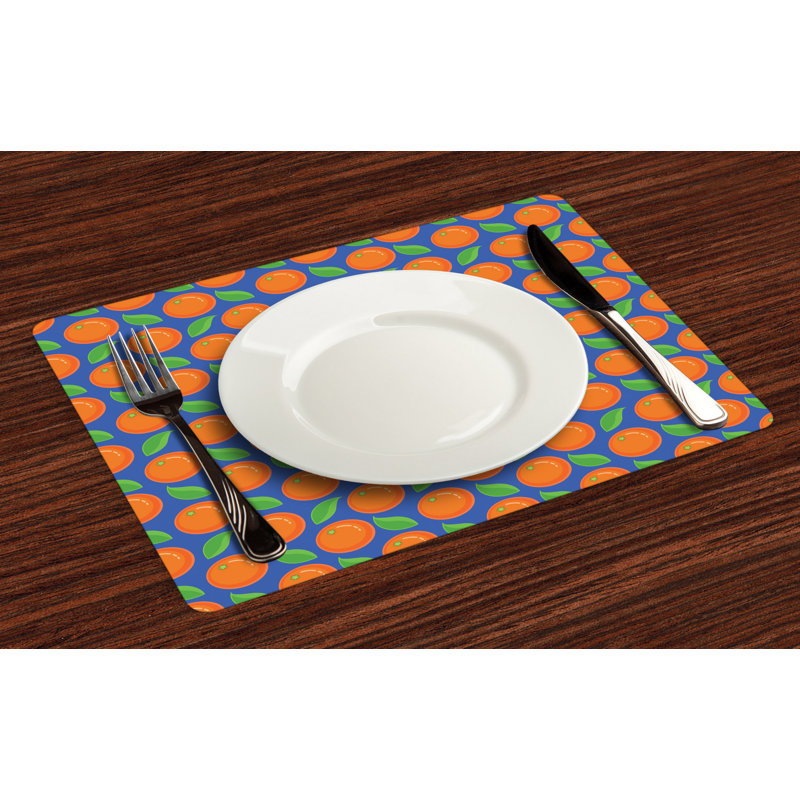 Polyester Food & Drink Rectangle Placemat